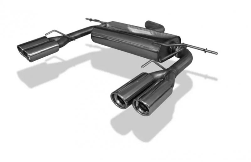 Fox Duplex-Endschalldämpfer je 2x80mm