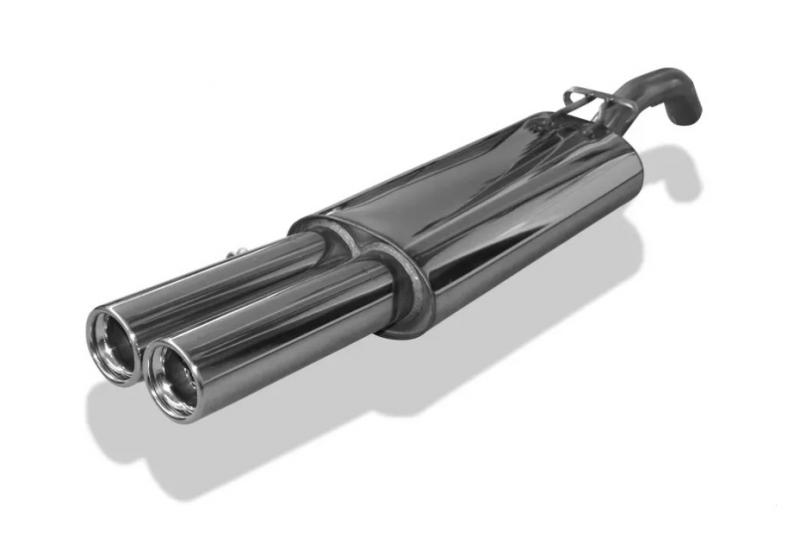 Fox Endschalldämpfer 2x76mm