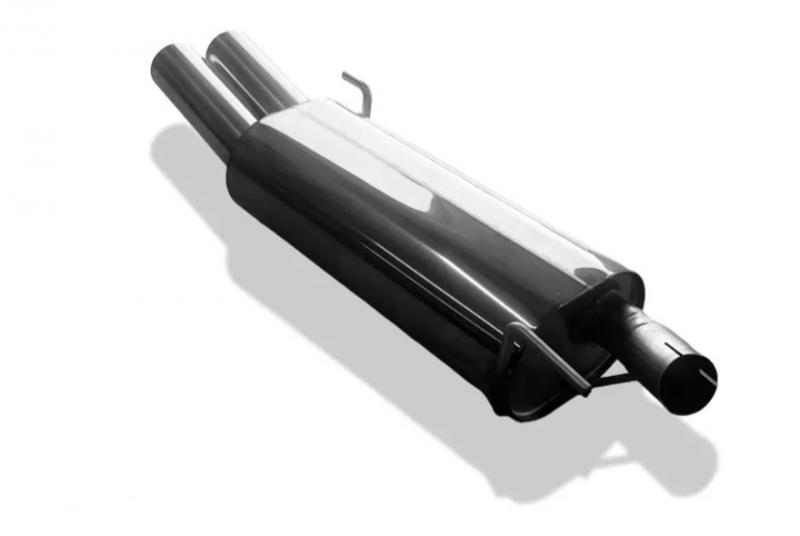 Fox Endschalldämpfer 2x76mm