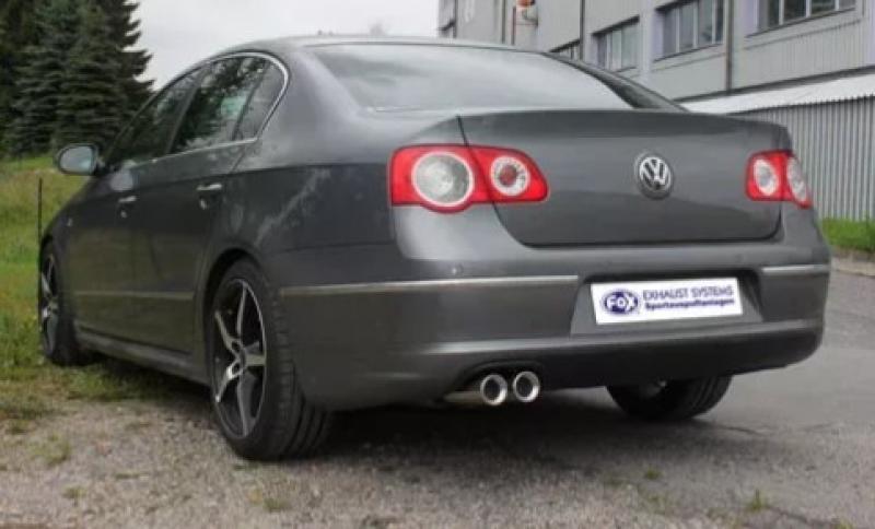 Fox Endschalldämpfer 2x80mm