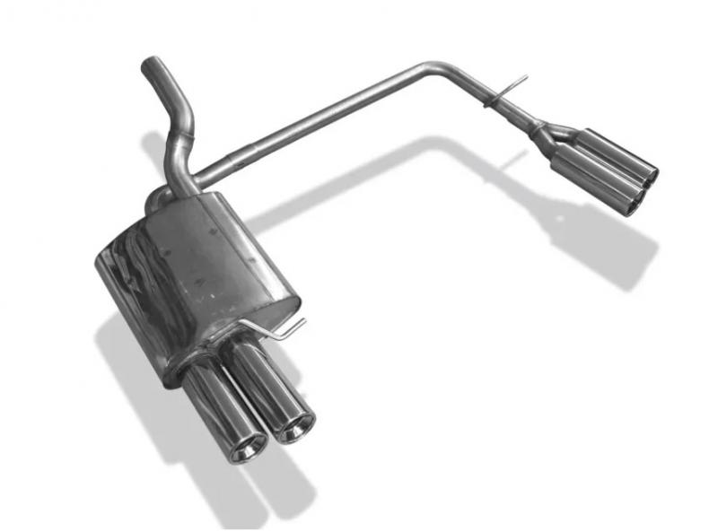 Fox Duplex-Endschalldämpfer je 2x90mm