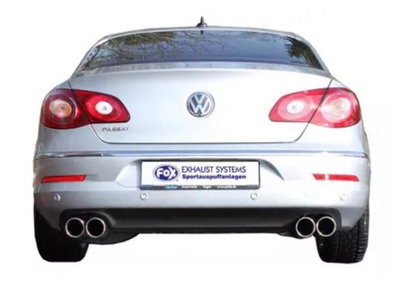 Fox Duplex-Endschalldämpfer je 2x90mm