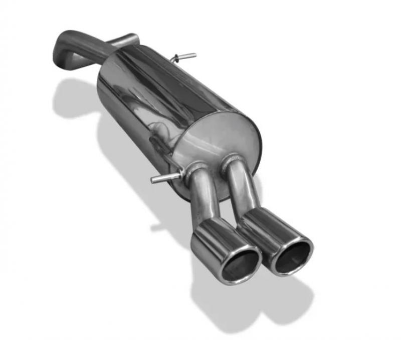 Fox Endschalldämpfer 2x76mm