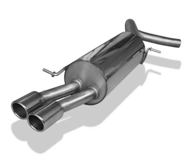 Fox Endschalldämpfer 2x76mm