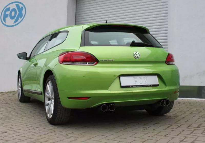 Fox Duplex-Endschalldämpfer je 2x80mm