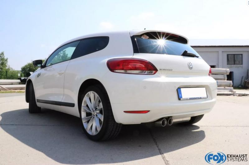 Fox Endschalldämpfer 2x80mm