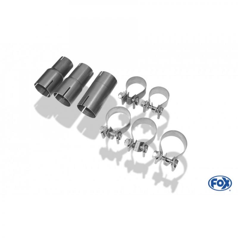 Fox Mittelschalldämpferersatzrohr (ohne Zulassung)