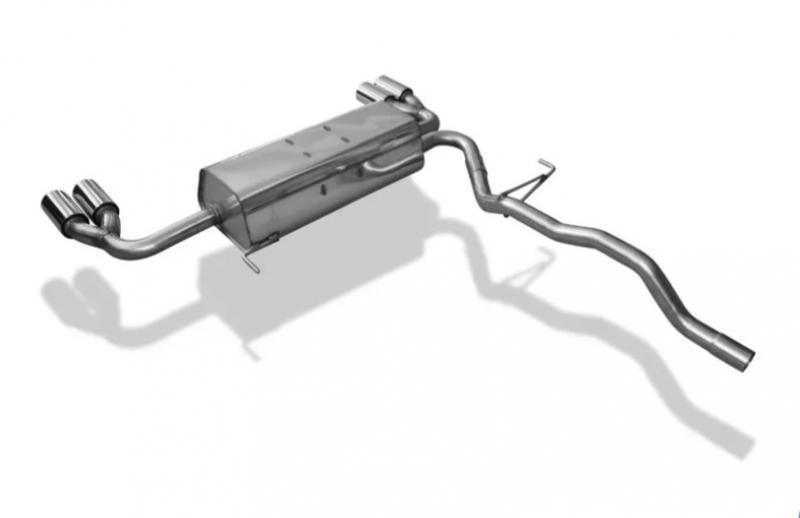 Fox Duplex-Endschalldämpfer je 2x76mm