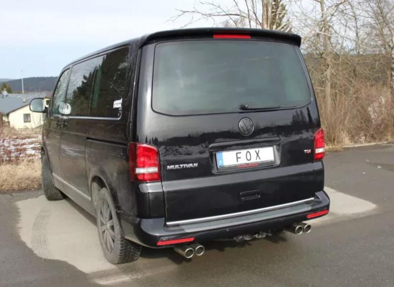 Fox Duplex-Endschalldämpfer je 2x80mm