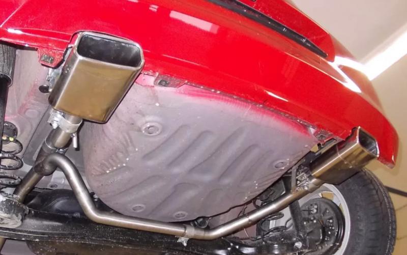 Fox Endrohrsystem rechts/links je 1x145x65mm