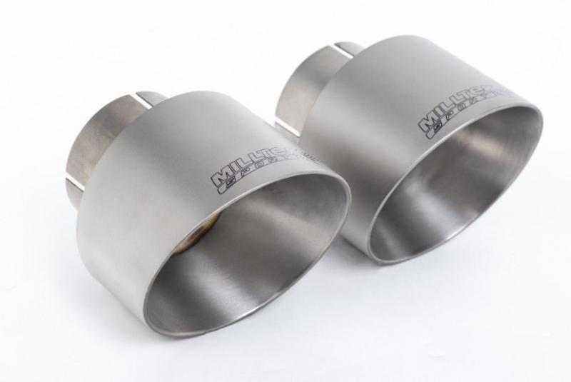 Milltek Duplex-Komplettanlage je 100mm GT Titanium