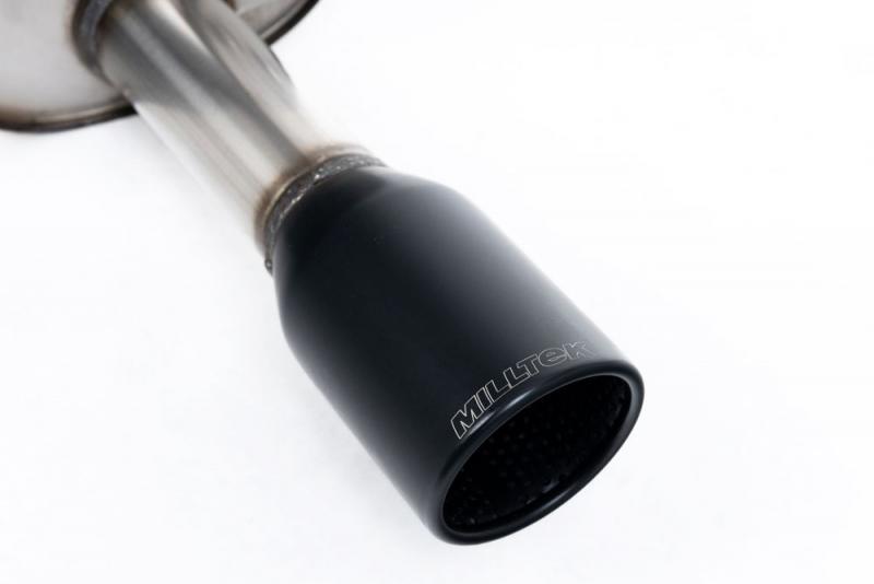 Milltek Komplettanlage 90mm Jet Black