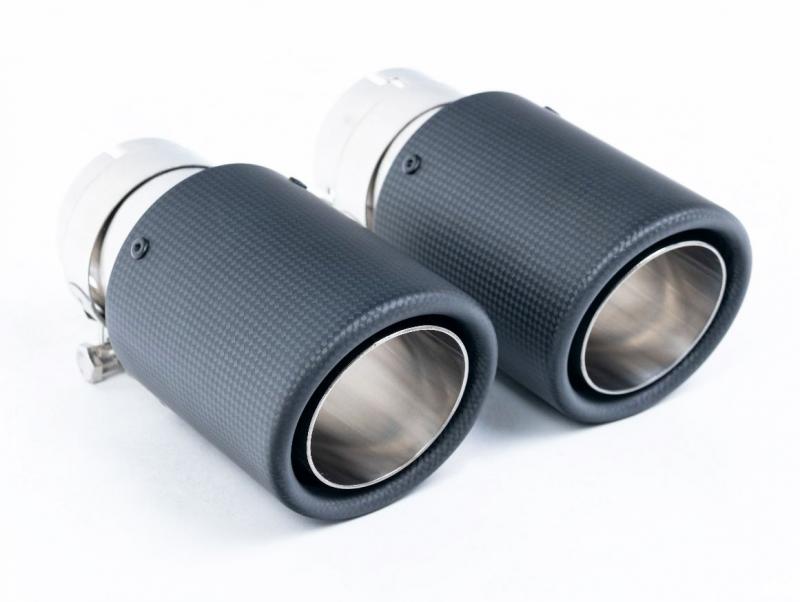 Milltek Komplettanlage 2x90mm Jet Carbon