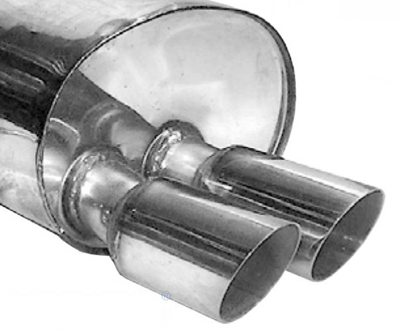 Bastuck Endschalldämpfer 2x76mm