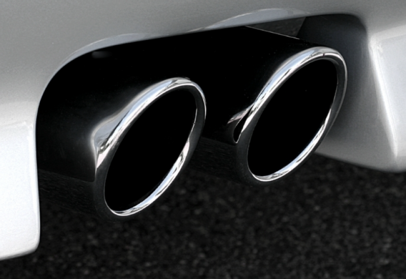 Bastuck Komplettanlage mit Endschalldämpfer 2x76mm