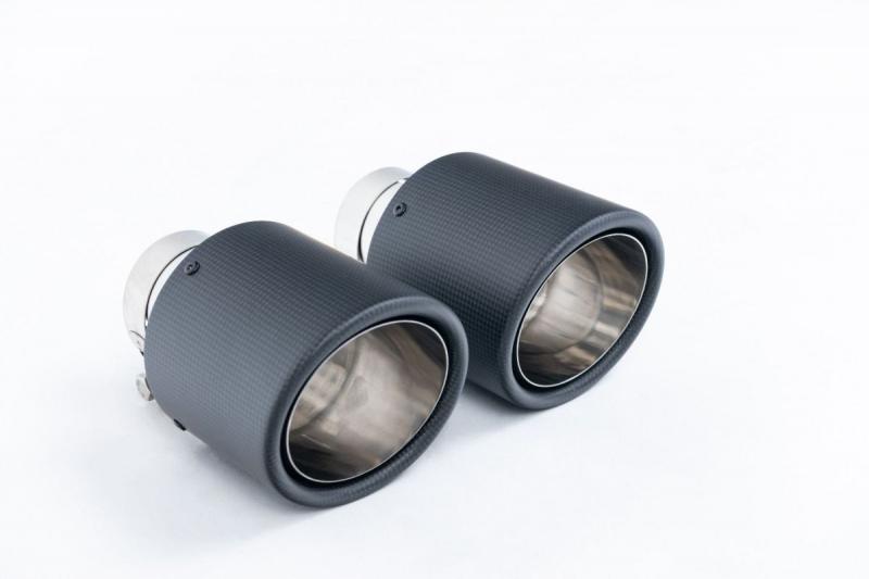 Milltek Duplex-Komplettanlage je 115mm GT Carbon
