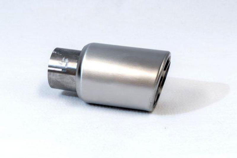 Simons Endrohr rund 80-51mm matt