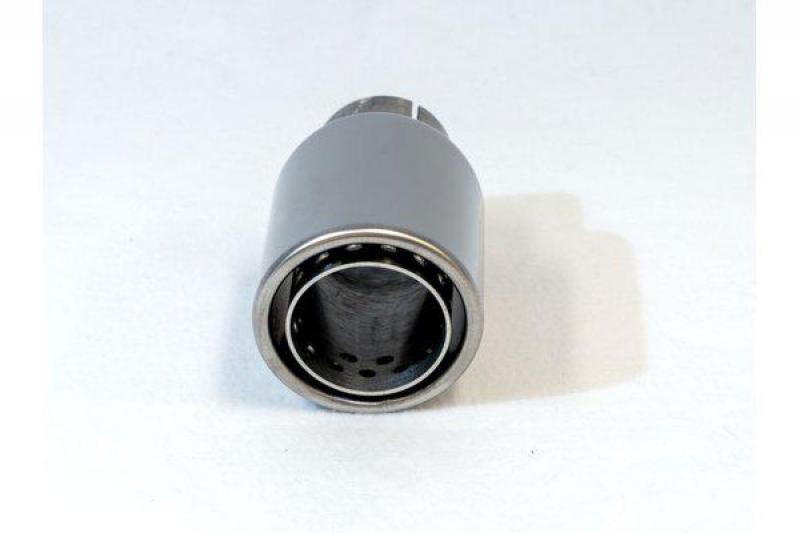 Simons Endrohr rund 80-51mm matt