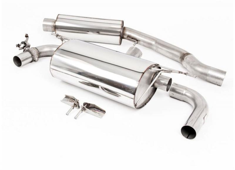 Milltek Duplex-Komplettanlage je 90mm GT Burnt Titanium