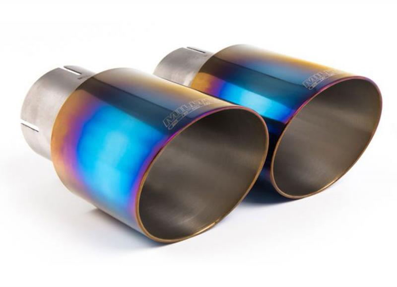 Milltek Duplex-Komplettanlage je 90mm GT Burnt Titanium