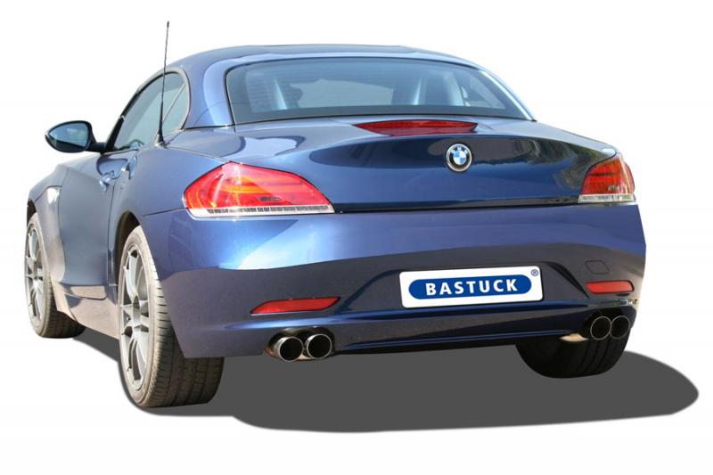 Bastuck Komplettanlage mit Duplex-Endschalldämpfer je 2x76mm