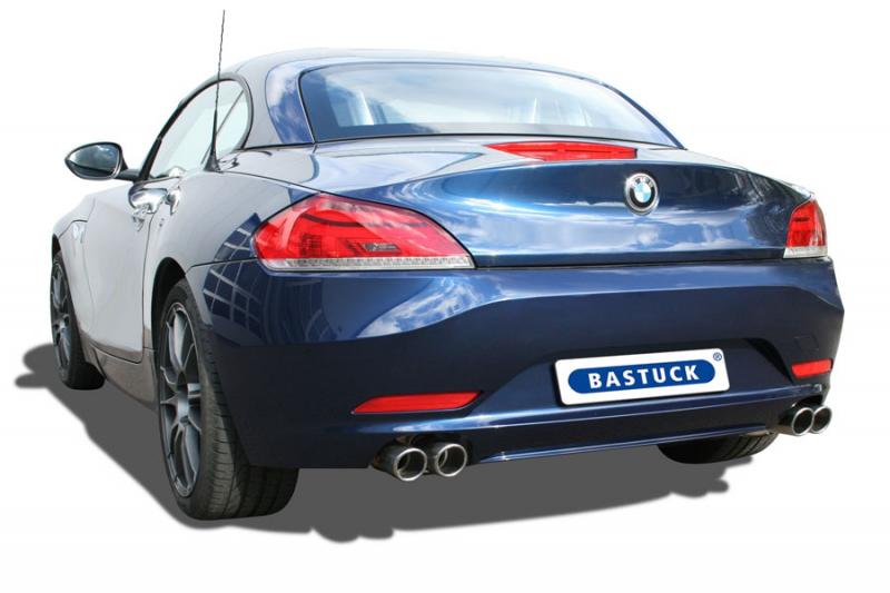 Bastuck Komplettanlage mit Duplex-Endschalldämpfer je 2x76mm mit Lippe