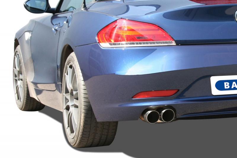 Bastuck Komplettanlage mit Endschalldämpfer 2x76mm