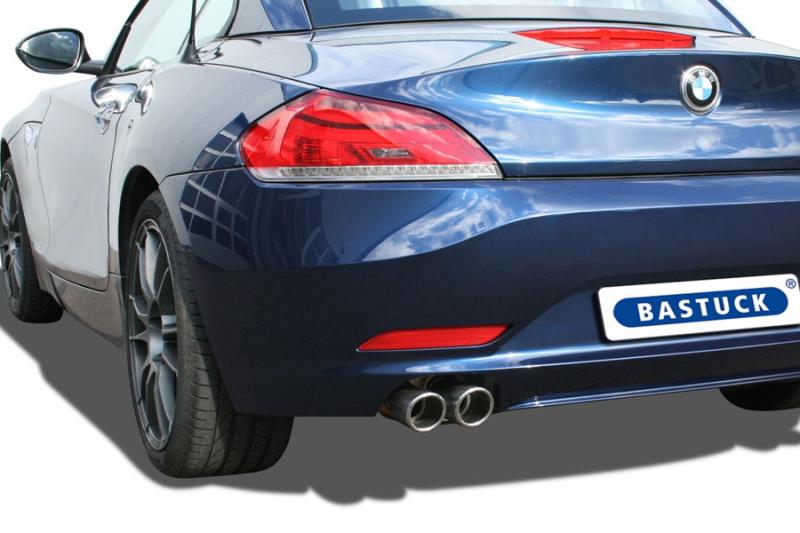 Bastuck Komplettanlage mit Endschalldämpfer 2x76mm mit Lippe