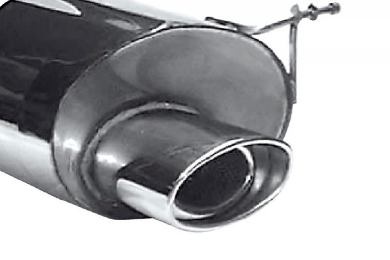 Bastuck Komplettanlage mit Endschalldämpfer 153x95mm oval