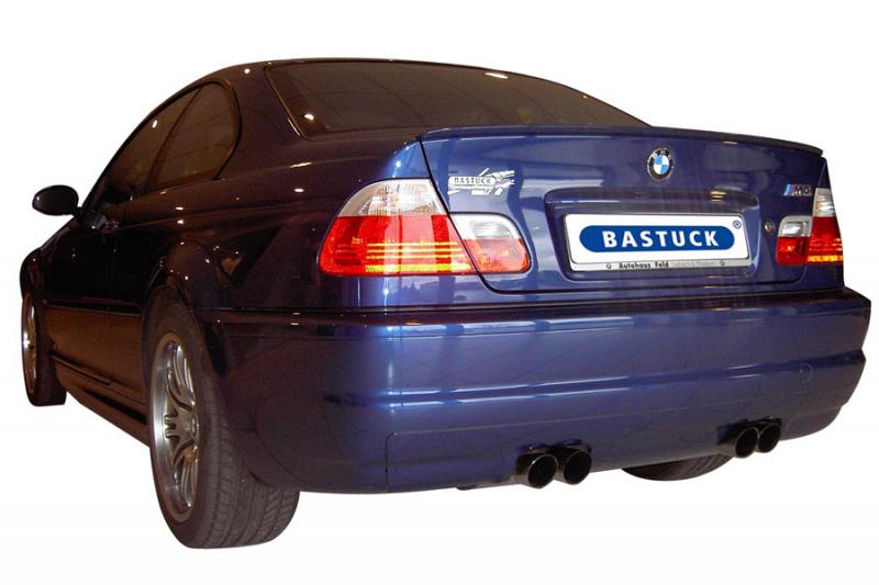 Bastuck Duplex-Endschalldämpfer je 2x 76mm