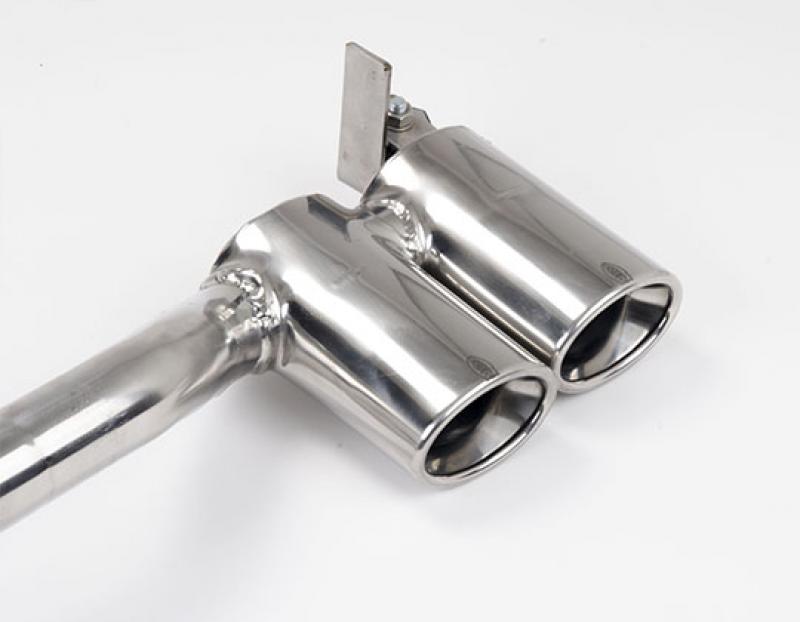 Roar Duplex-Endschalldämpfer je 2x70x100mm