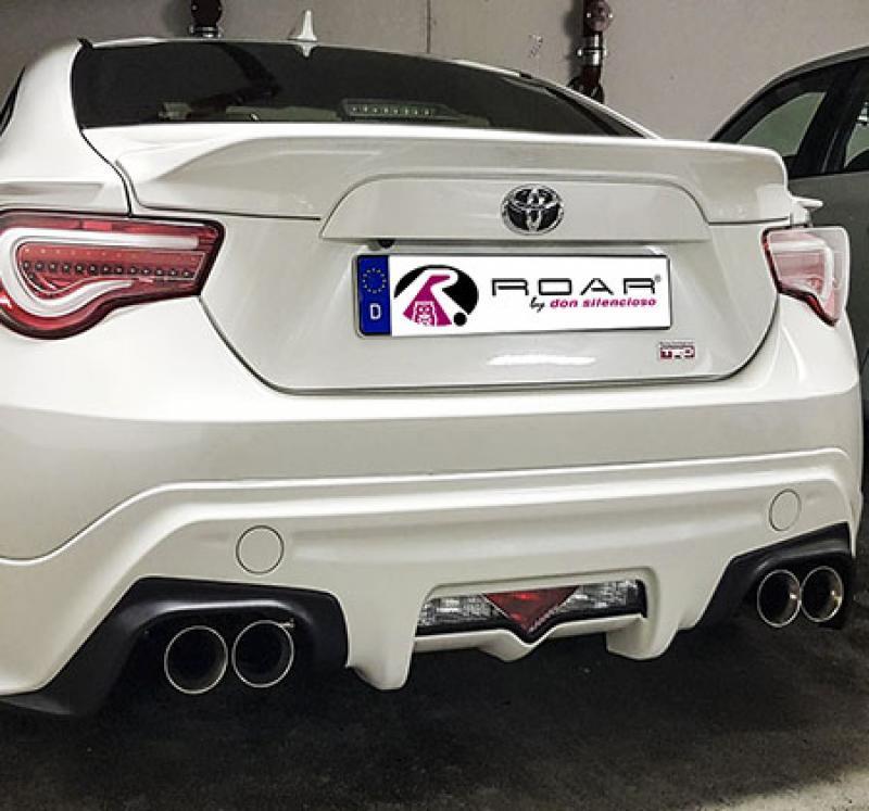 Roar Duplex-Endschalldämpfer je 2x85mm