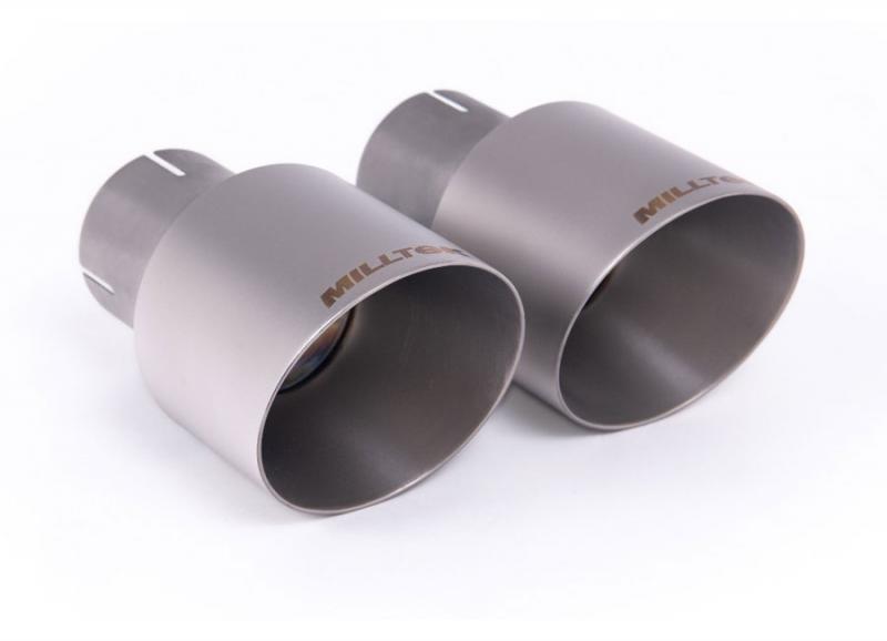 Milltek Komplettanlage 2x100mm GT Titanium