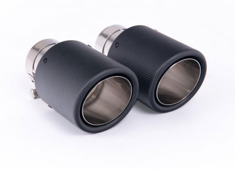 Milltek Komplettanlage 2x100mm Jet Carbon