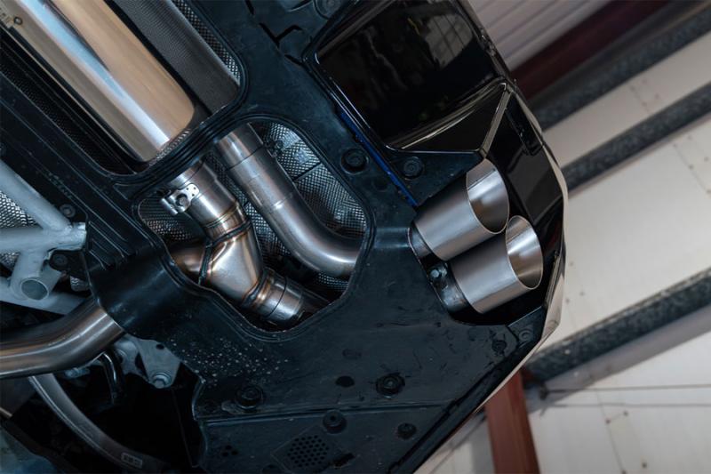 Milltek Endschalldämpfer je 2x115mm GT Titanium