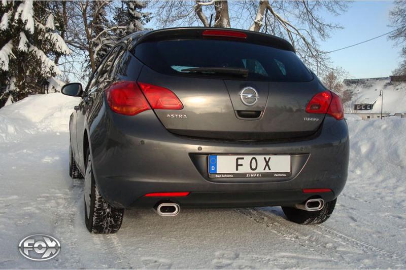 Fox Duplex-Endschalldämpfer je 1x135x80mm
