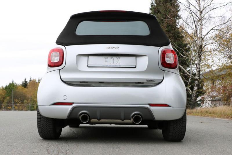 Fox Duplex-Endschalldämpfer je 1x100mm