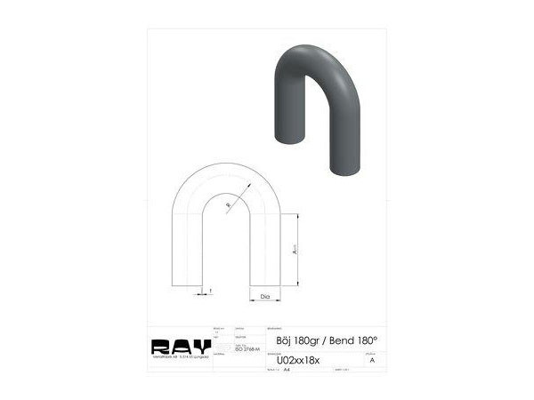 Simons Rohrbogen 50.8-180' R65 RF
