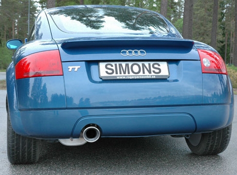 Simons Komplettanlage Audi TT 8N 2wd 1*100