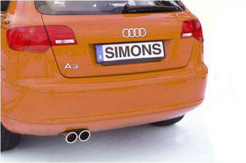 Simons Komplettanlage A3 8P Sportback 2*80