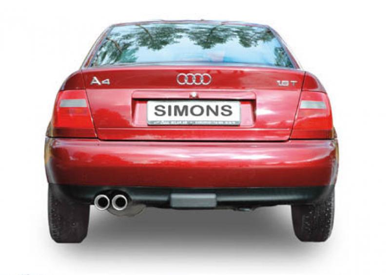 Simons Komplettanlage Audi A4 94- 2*80