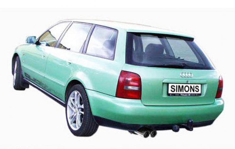 Simons Komplettanlage Audi A4 Quat 4-cyl 2*80