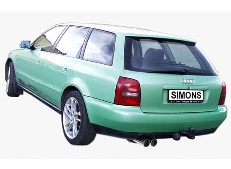 Simons Komplettanlage Audi A4 Quat 6-cyl 2*80