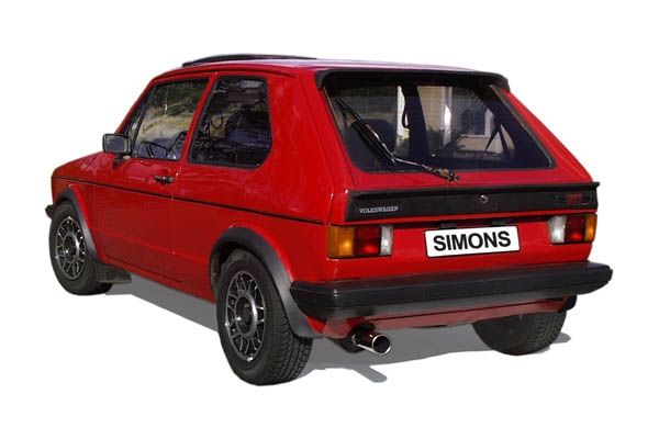 Simons Komplettanlage Golf I/Scirocco I 1*80