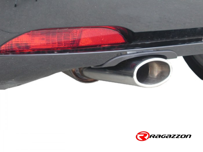 Ragazzon Endschalldämpfer 110 x 65mm oval Sport Line