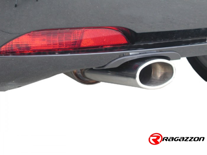 Ragazzon Endschalldämpfer 110 x 65mm oval Sport Line