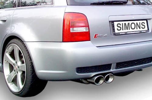 Simons Komplettanlage Audi RS4 2*90/120