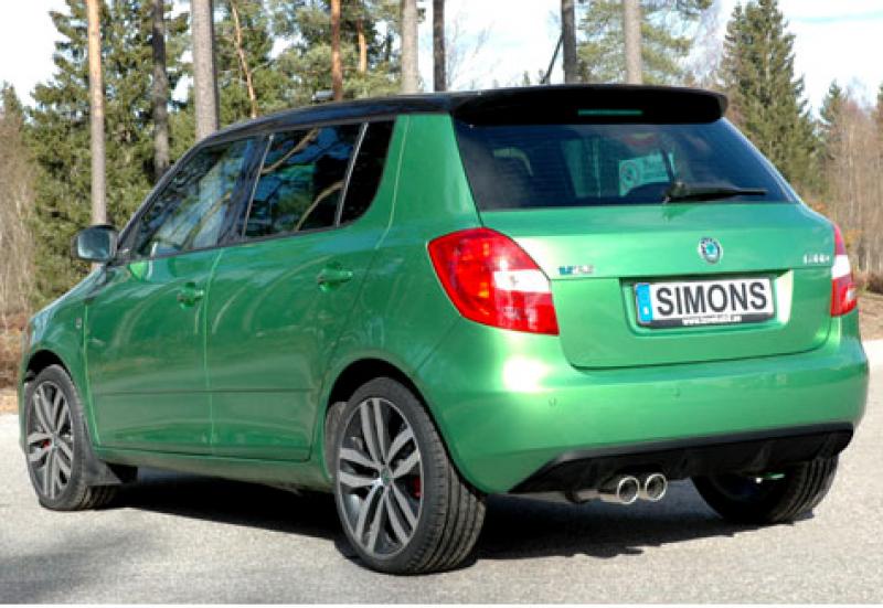 Simons Komplettanlage Fabia 5J 1.4TSi 2*80
