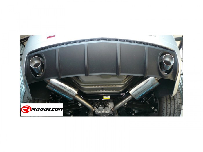 Ragazzon Duplex-Endschalldämpfer je 102mm Sport Line
