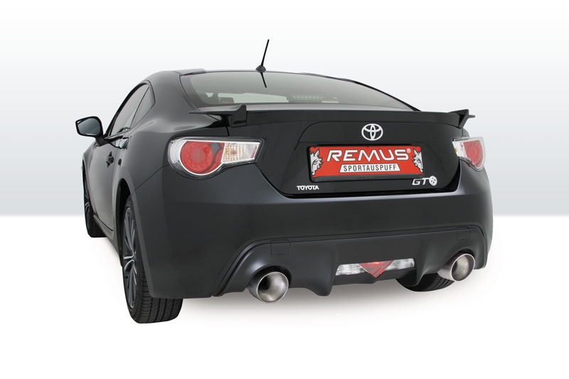 Remus Duplex-Endschalldämpfer je 1x127mm schräg